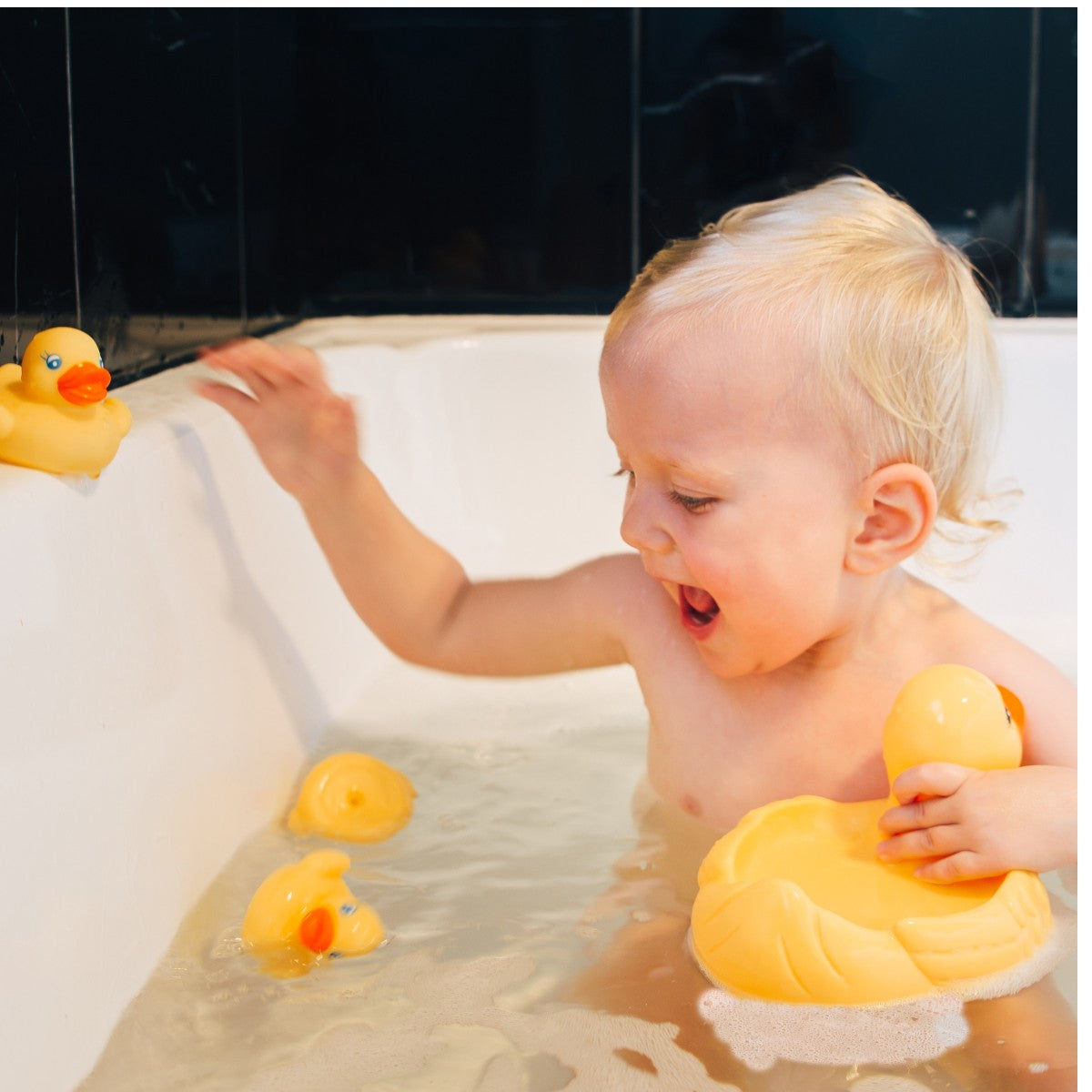 Playgro Bath Toy, Duck with Ducklings