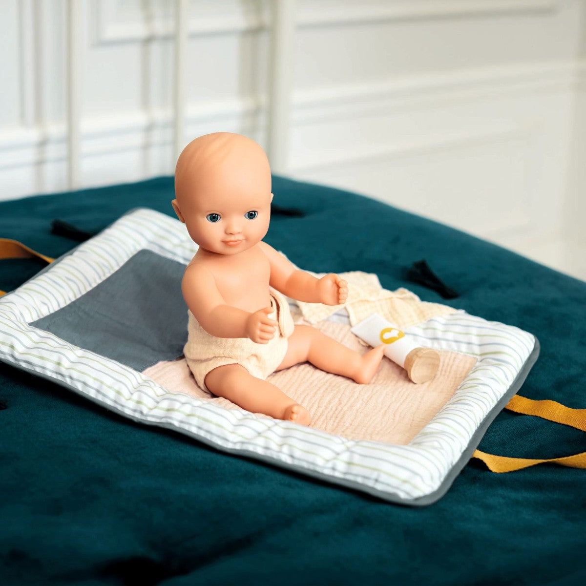 Djeco Pomea Bath Doll, Prune
