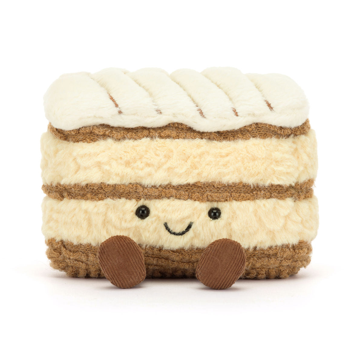 Jellycat Plush, Food Bake, Amuseables Millie Mille Feuille - 12 cm