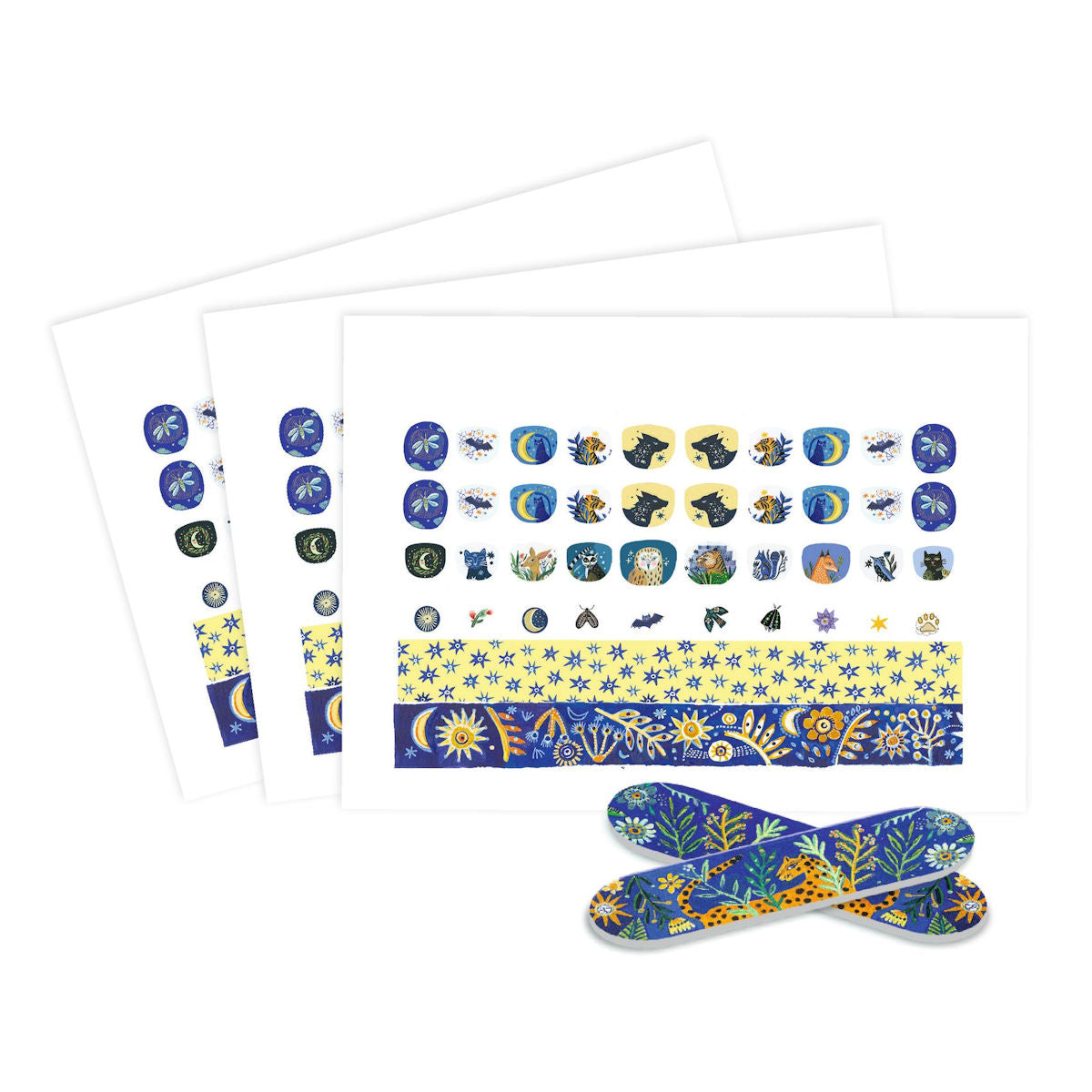 Djeco neglestickers, Måneskin