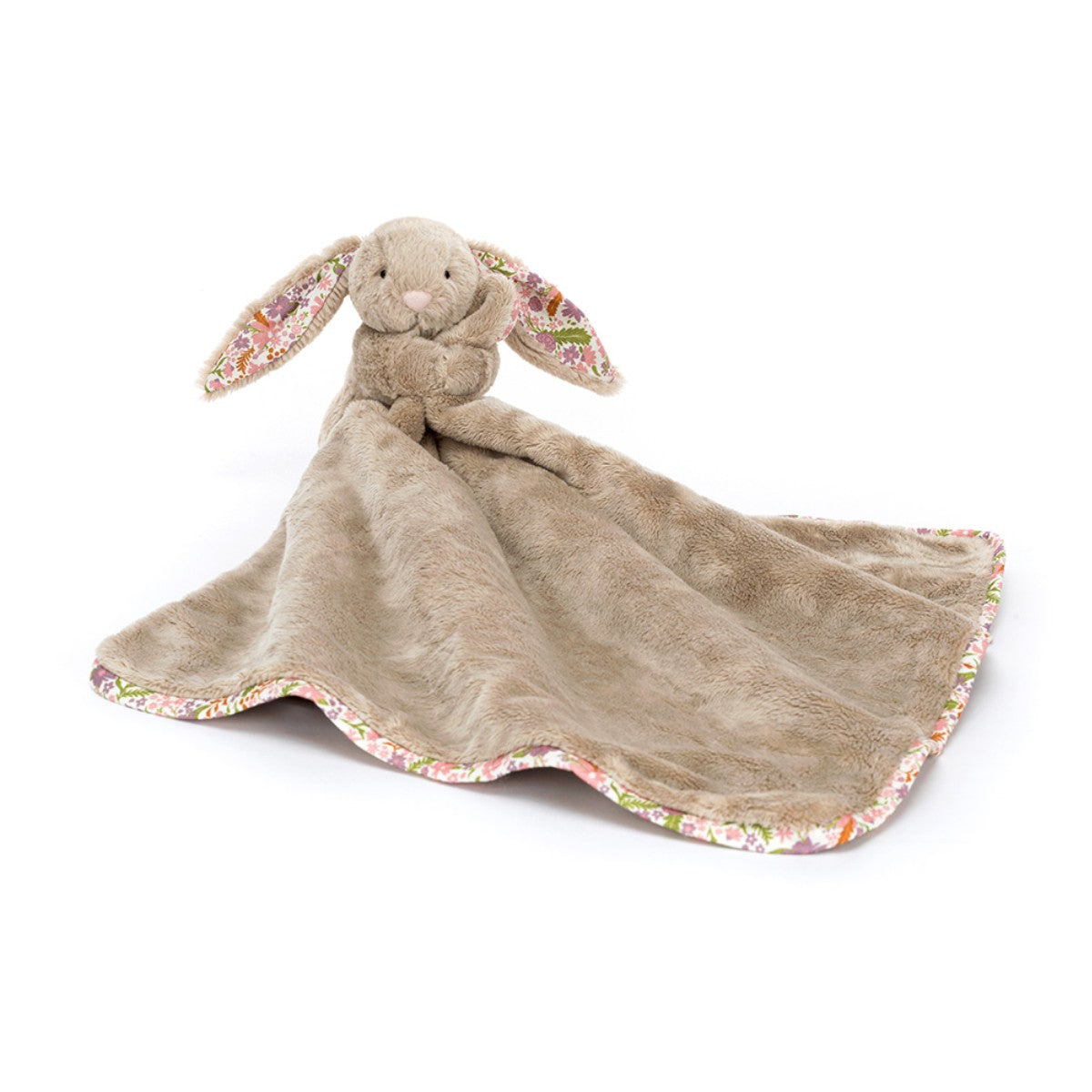 Baby Jellycat bamse, Bashful nusseklud i beige Meadow farve