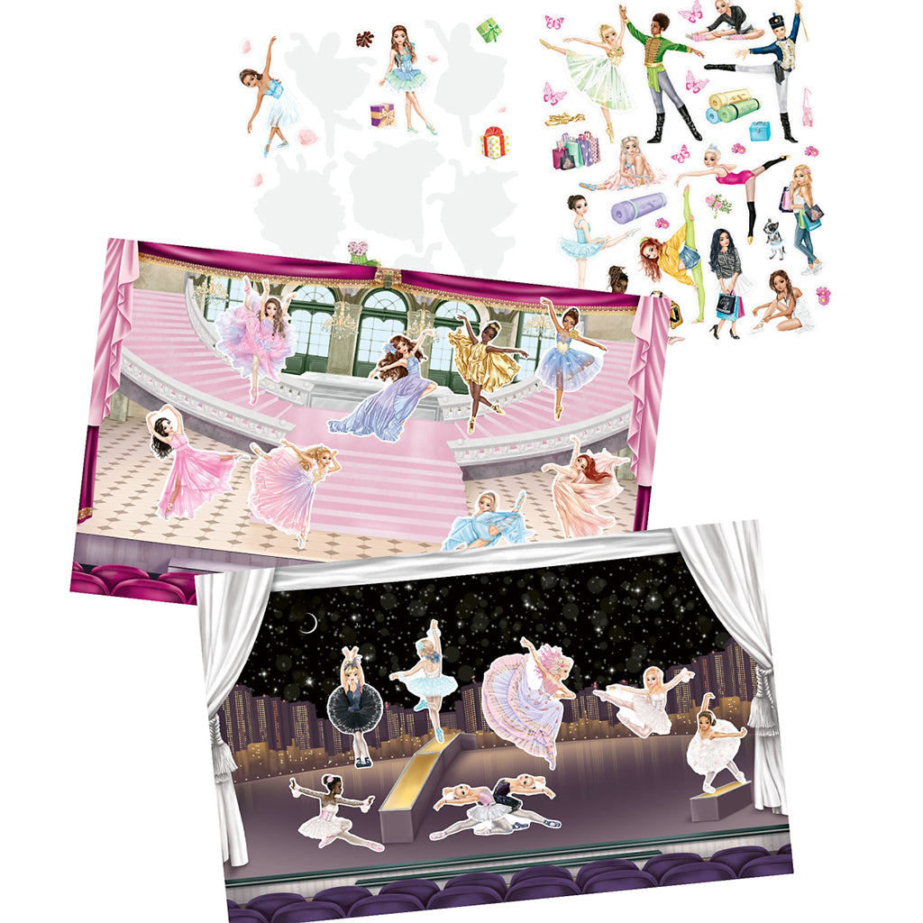 TopModel Sticker Book, Ballet