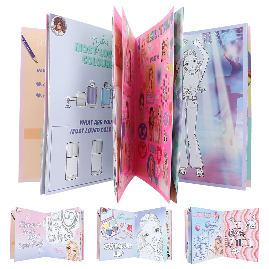 TopModel Coloring Book – Beauty Fun