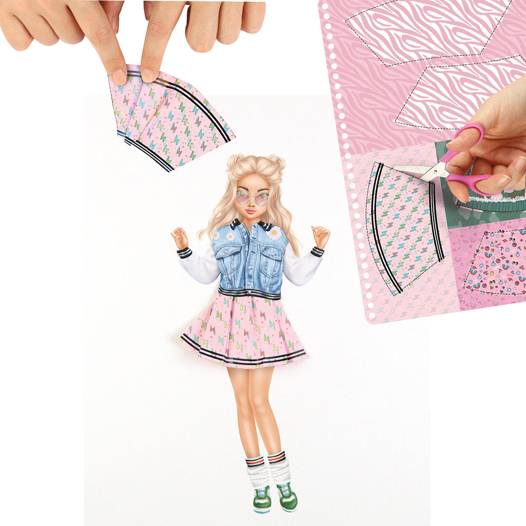 TopModel Dress Me Up collage book m