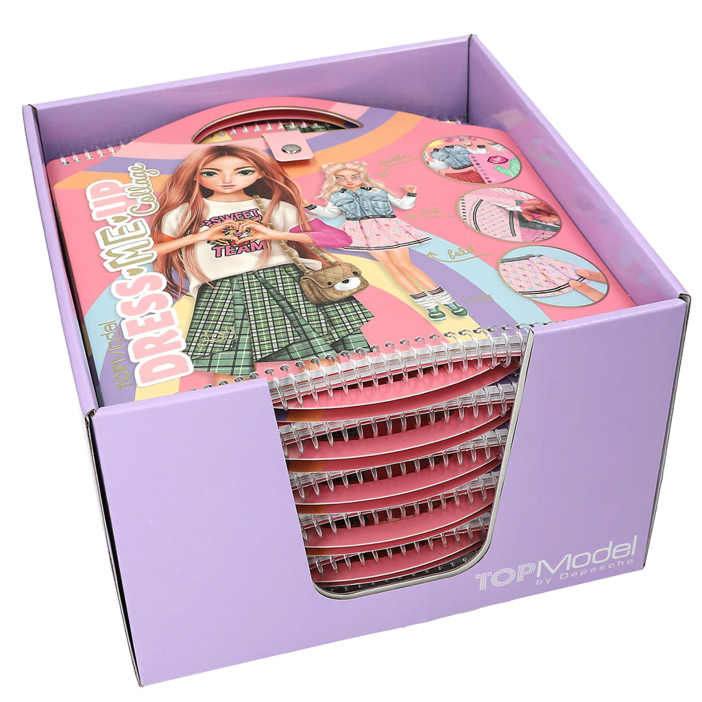 TopModel Dress Me Up collage book m