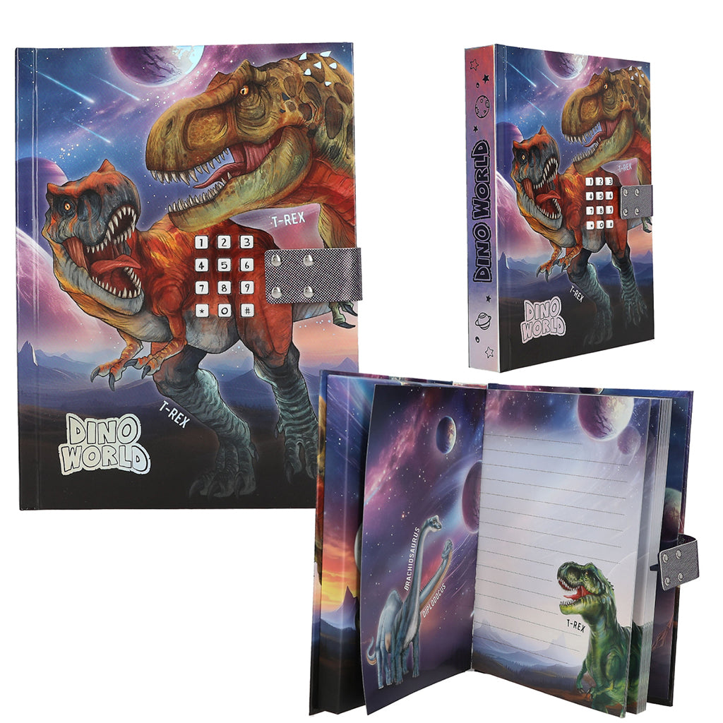 Dino World Diary with Code and Sound