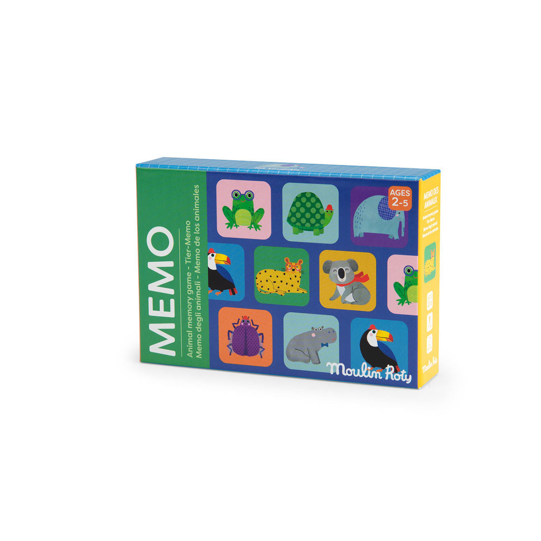 Moulin Roty Game, Animal Memory Game - Les Toupitis