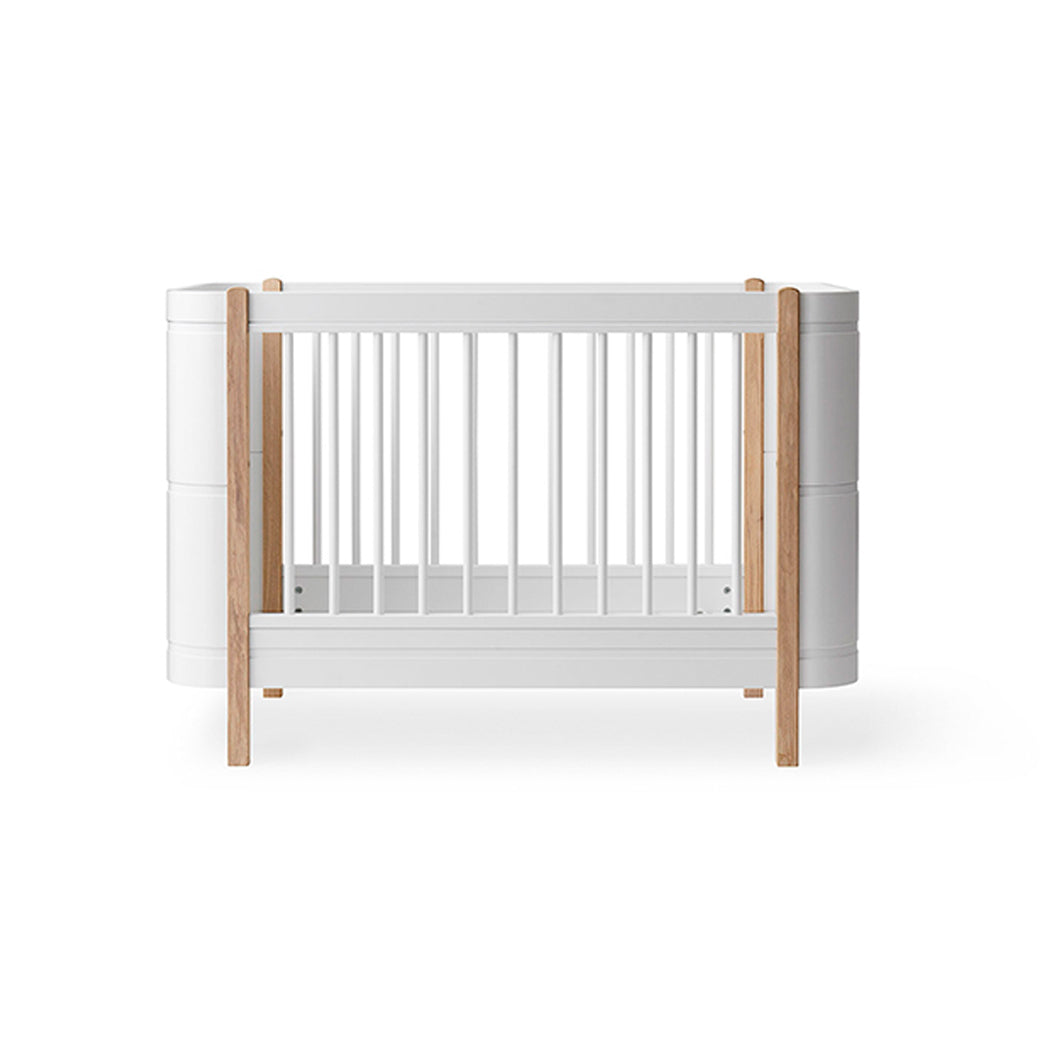 Oliver Furniture Wood Mini+ tremmeseng ekskl. junior kit hvid eg