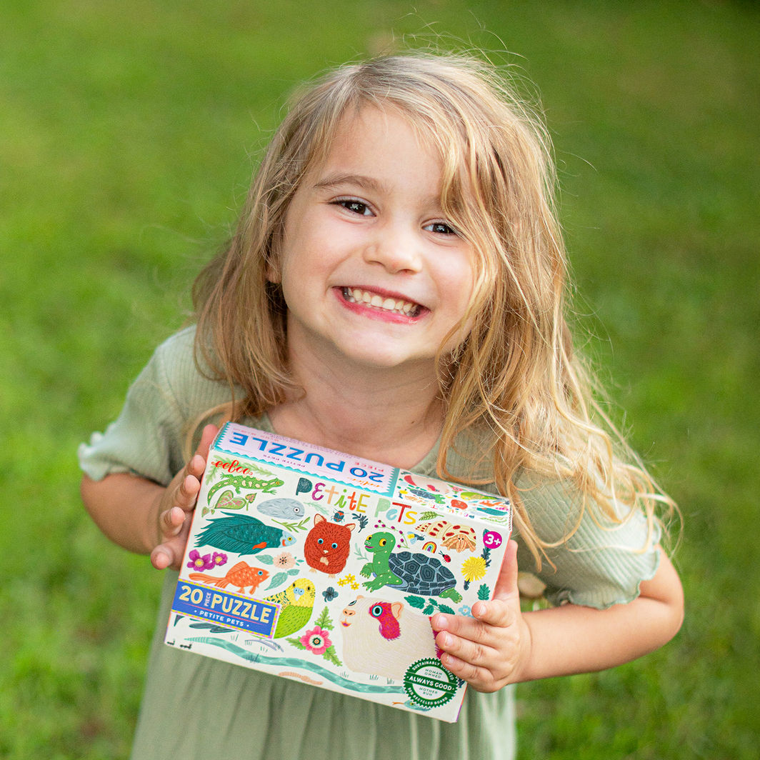 eeBoo Puzzle 20 pcs, Little Pets