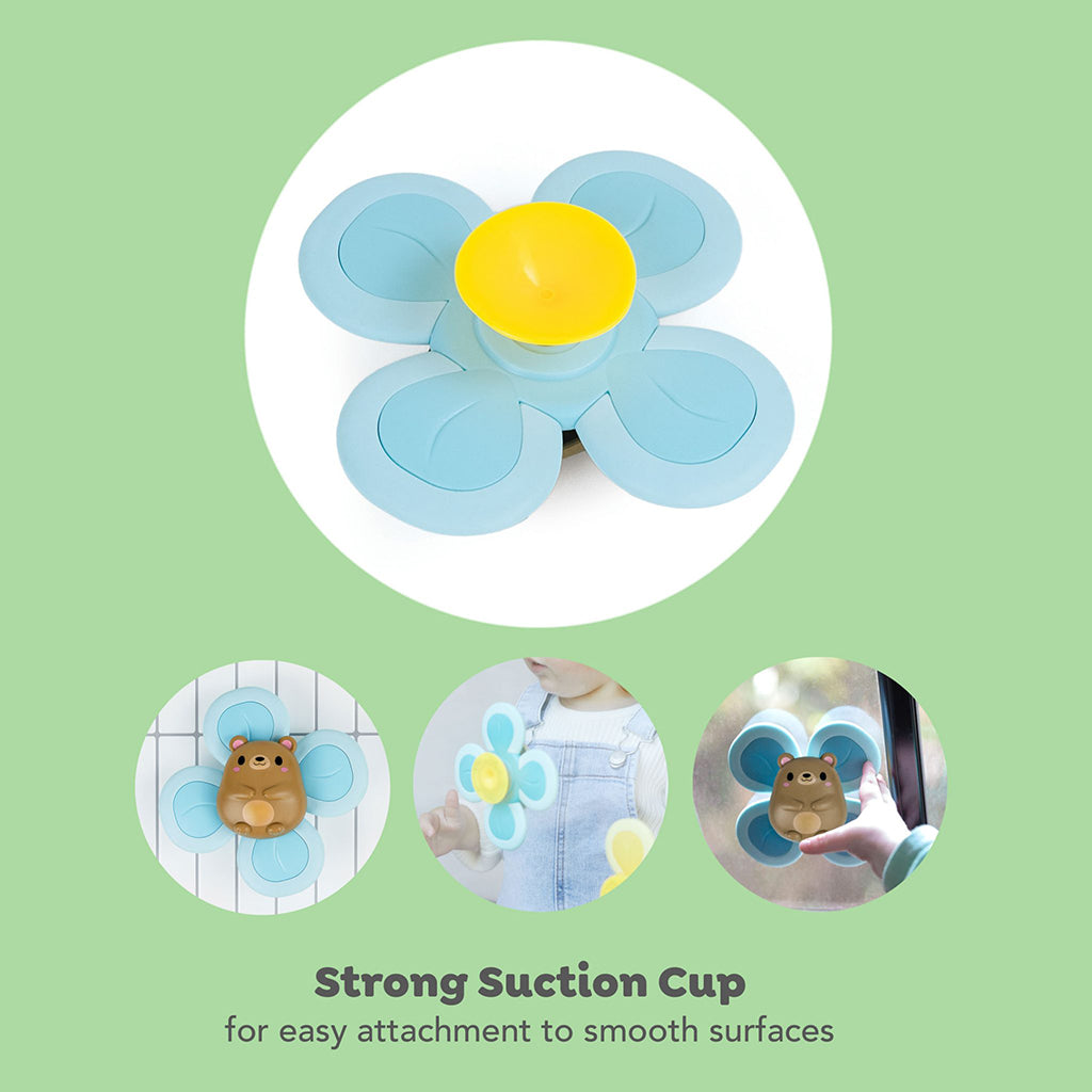 Tiger Tribe Baby Sensory Spinner - Bear