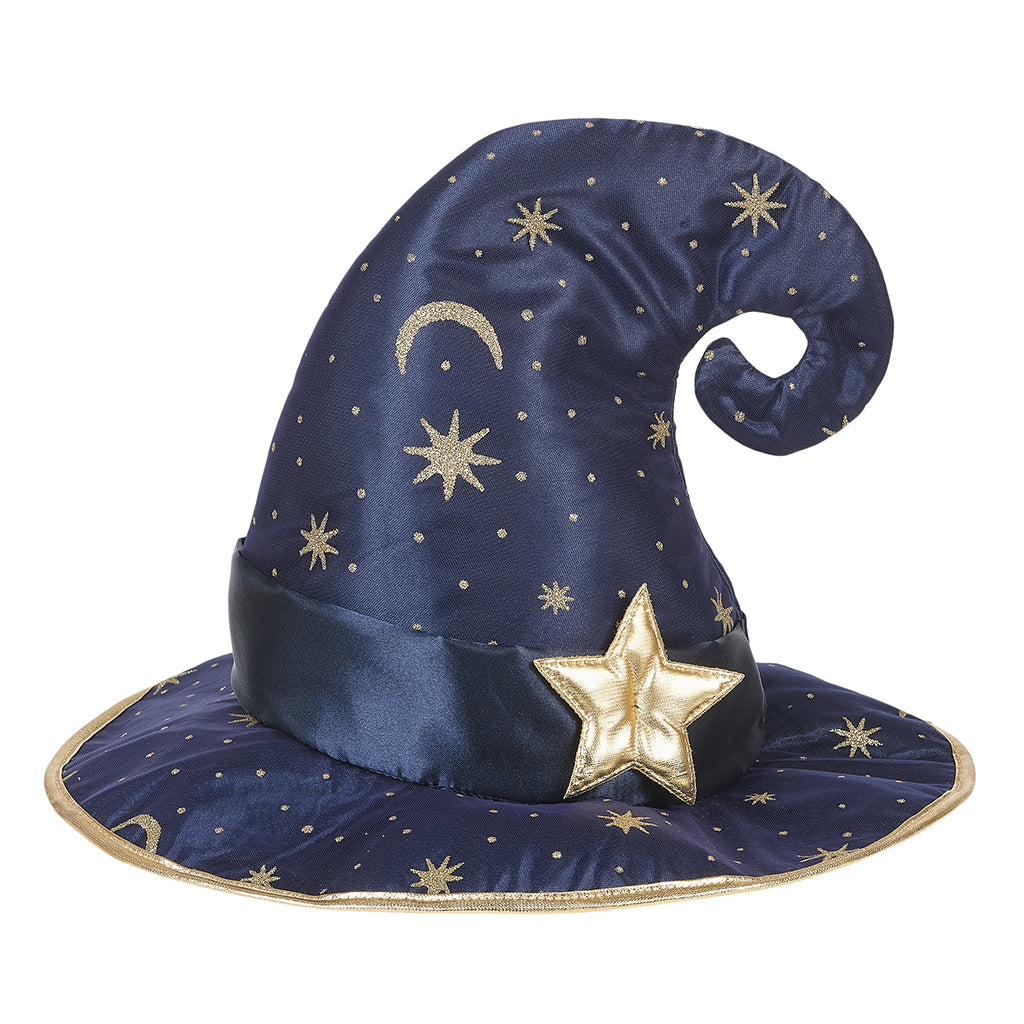 Souza Hat, Mélusine Wizard Hat - Dark Blue