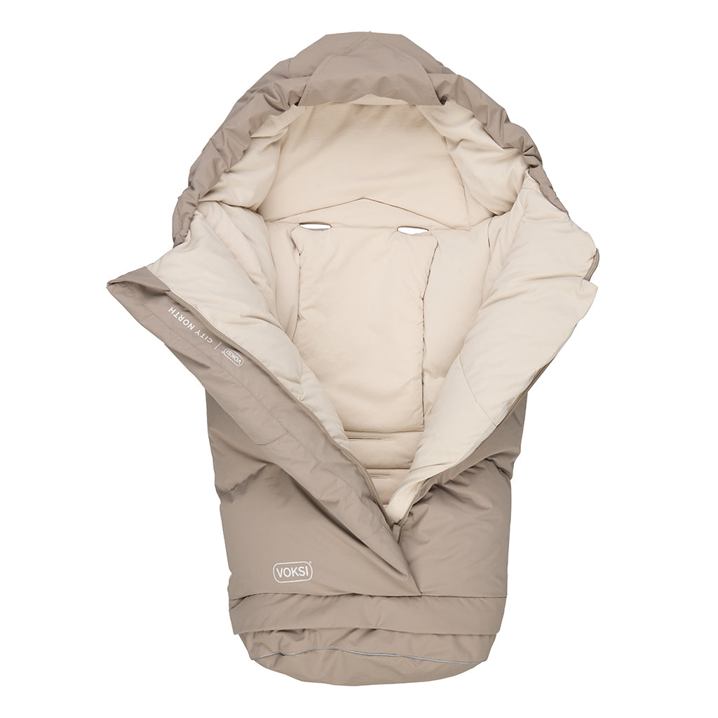 Voksi® City North Footmuff, Clay Cream