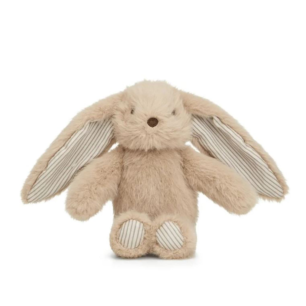 Cam Cam Teddy Bear, Elva Rabbit Small - Latte/Classic Stripes Camel