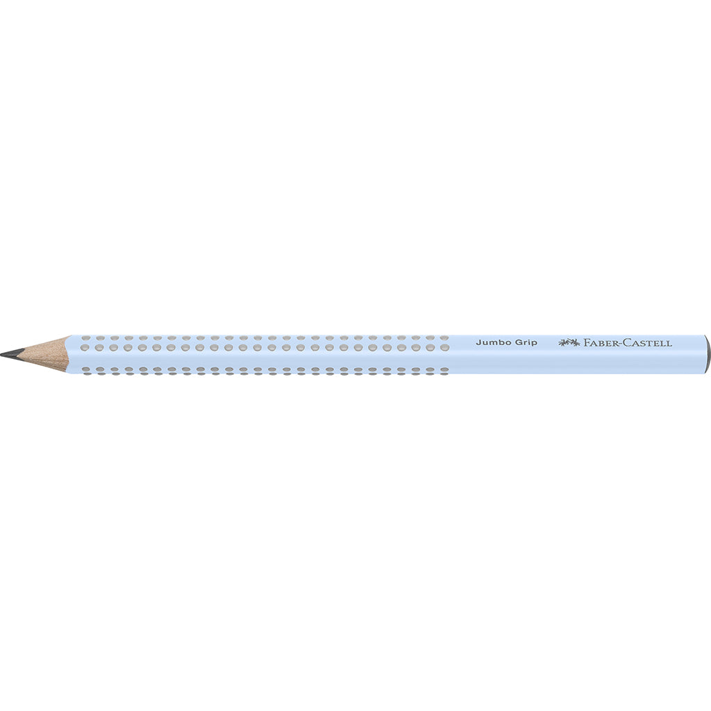 Faber-Castell, Jumbo Grip Pencil B, Sky Blue