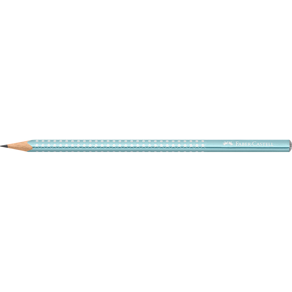 Faber-Castell Sparkle blyant med glitter, Ocean metallic