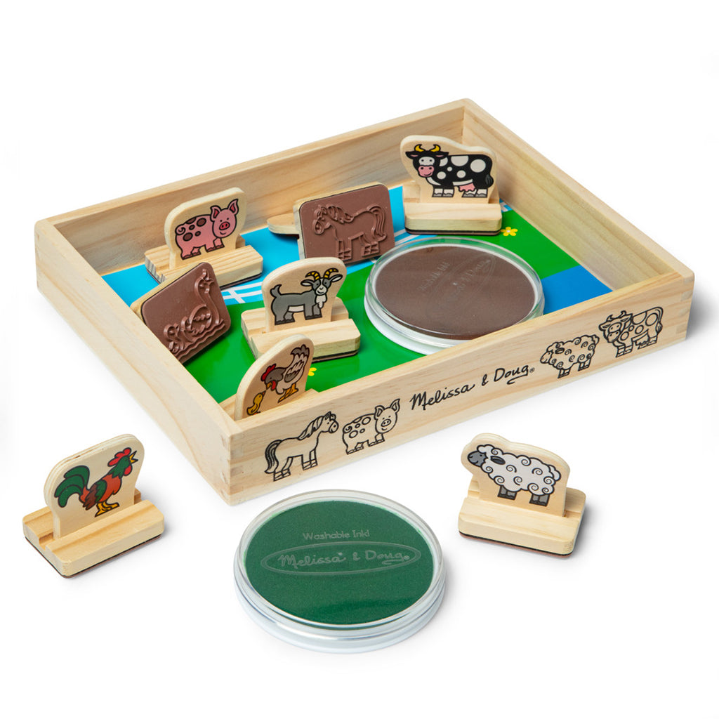 Melissa & Doug My First Stamp Set, Farm Animals