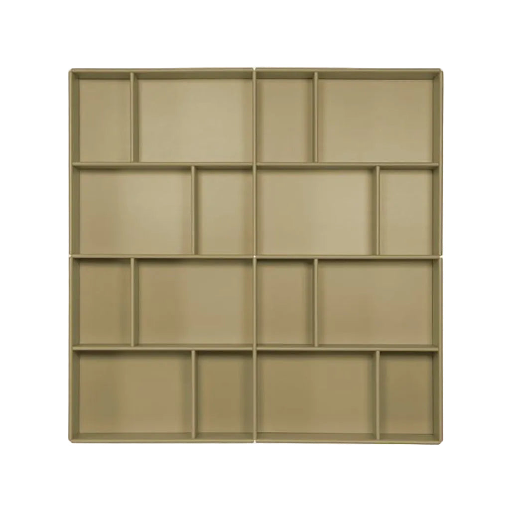 By Aulum Bronx vægreol,dybde 23 eller 33 cm - Olive