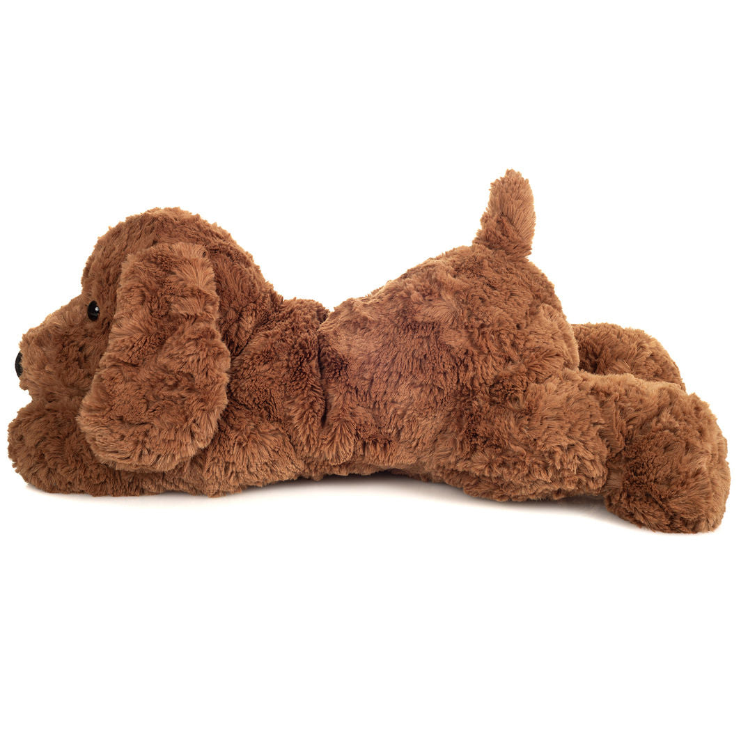 Teddy Hermann Teddy Bear, Lying Dog 40 cm – Brown