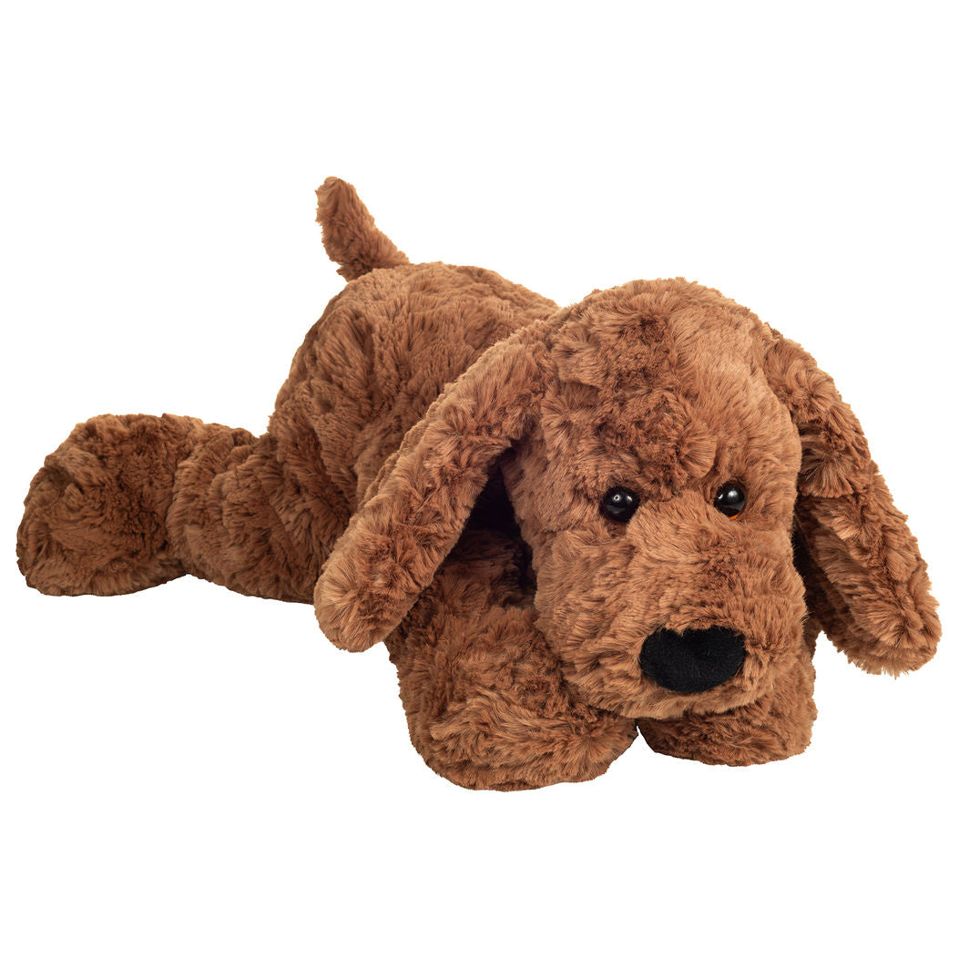 Teddy Hermann Teddy Bear, Lying Dog 40 cm – Brown