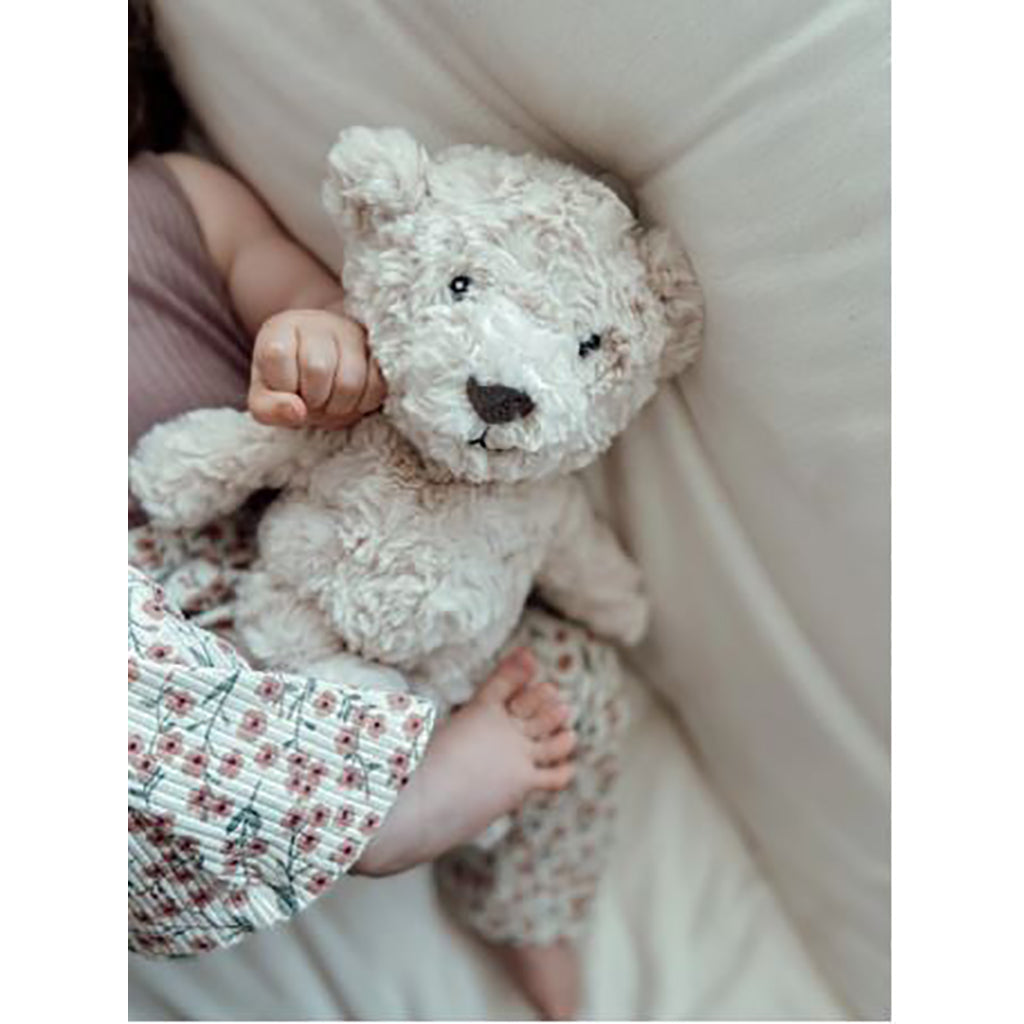 Flow Amsterdam Heartbeat Sound Plush Toy with Rechargeable Battery, Lou - Beige
