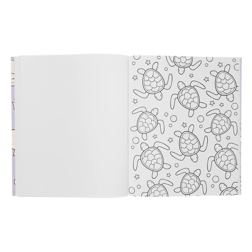Ooly Coloring Book, Outrageous Ocean - Sea Creatures