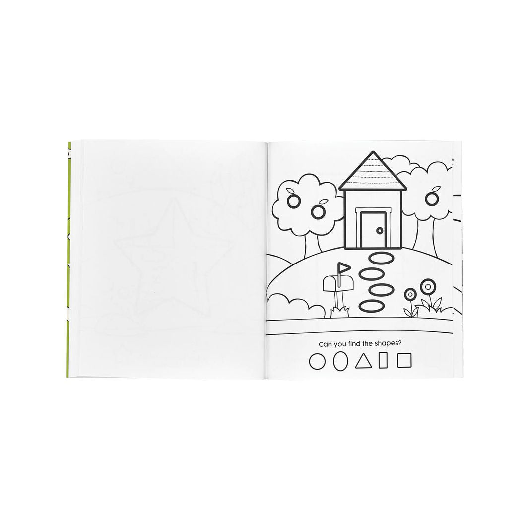 Ooly Coloring Book, Shapes and Numbers