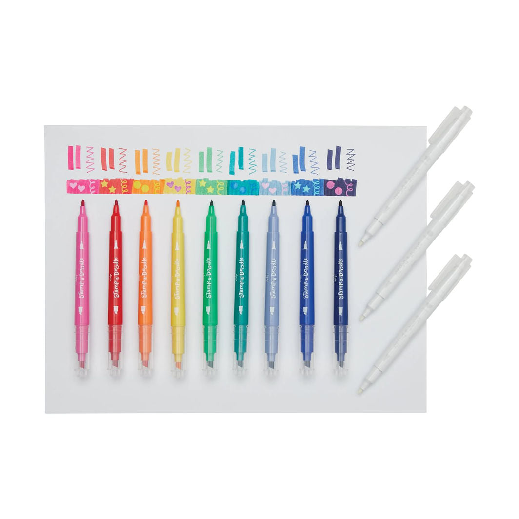 Ooly Trylletusser 12 pcs, Double-Sided - Stamp-A-Doodle