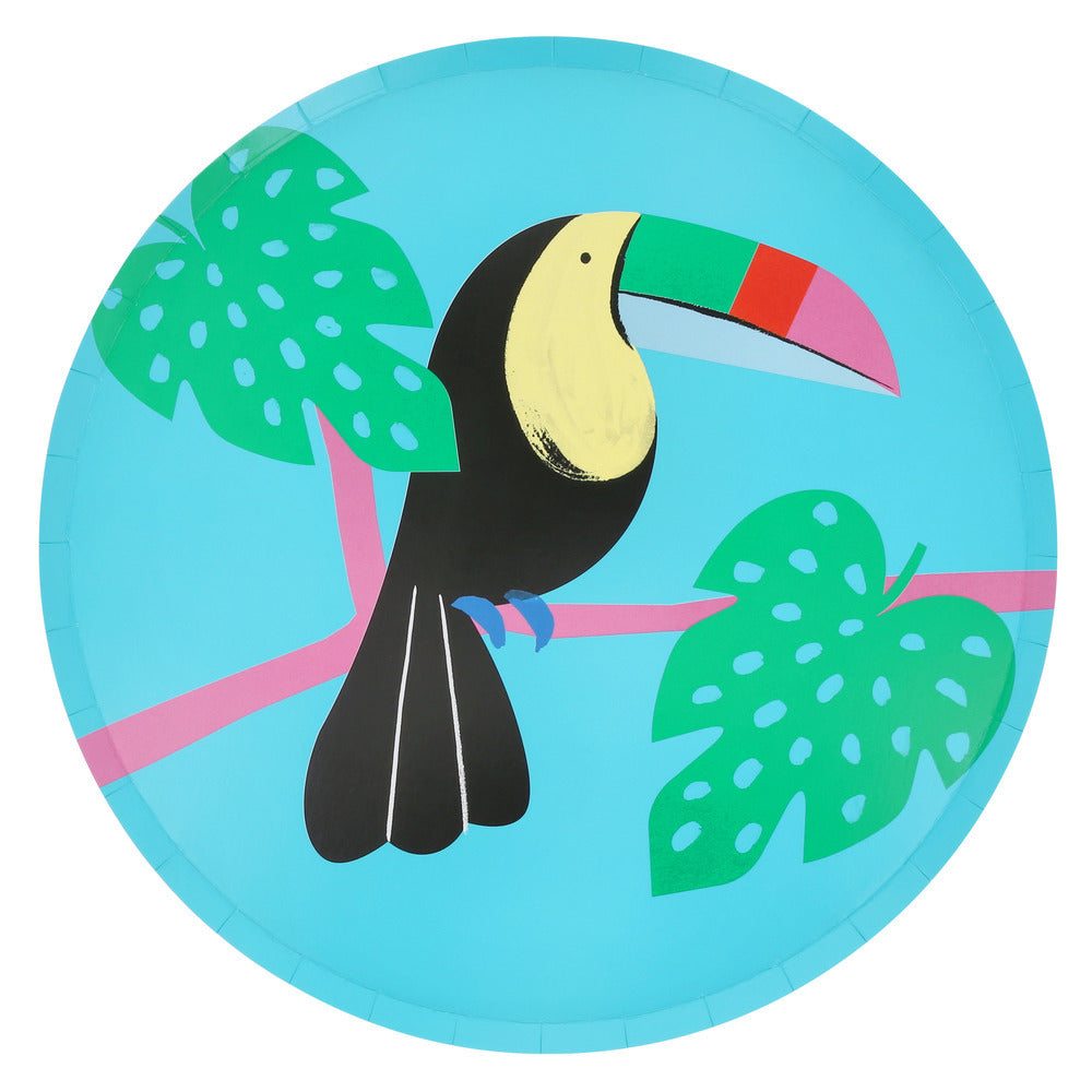 Meri Meri Paper Plates Jungle 8 pcs.