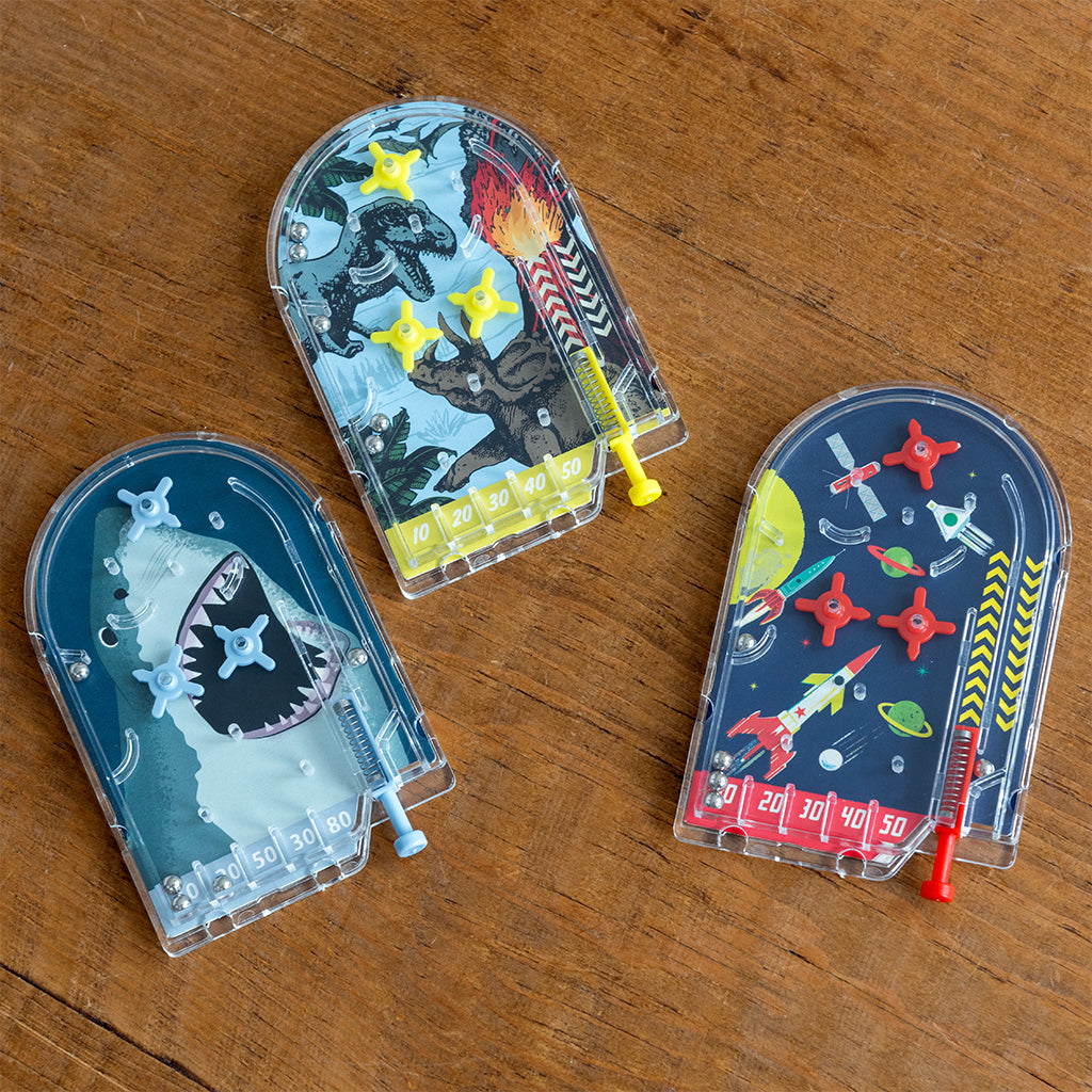 Rex London, mini Pinball-spil, Hajer