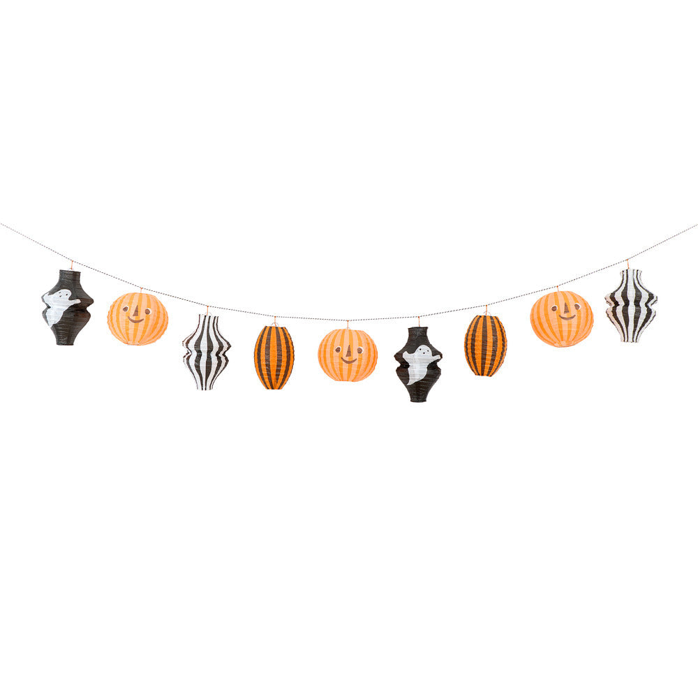 Meri Meri Halloween Garland with Lanterns, 1.8 m