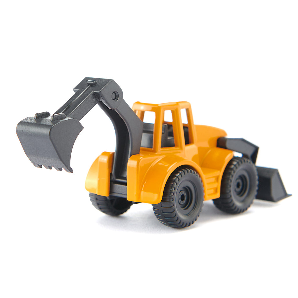 Siku Backhoe Loader, 8.6 x 3.3 cm