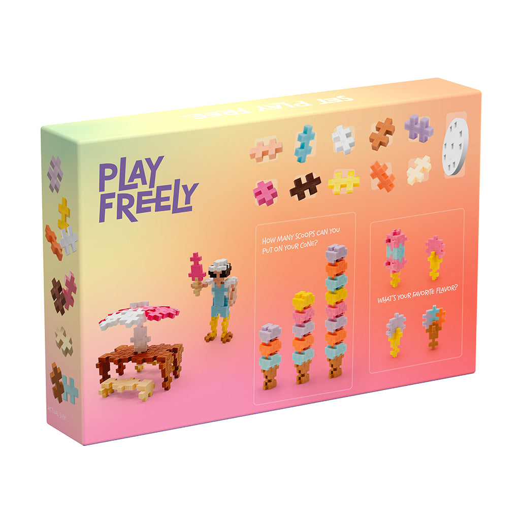 Plus-Plus Ice Cream Shop, 285 Pieces