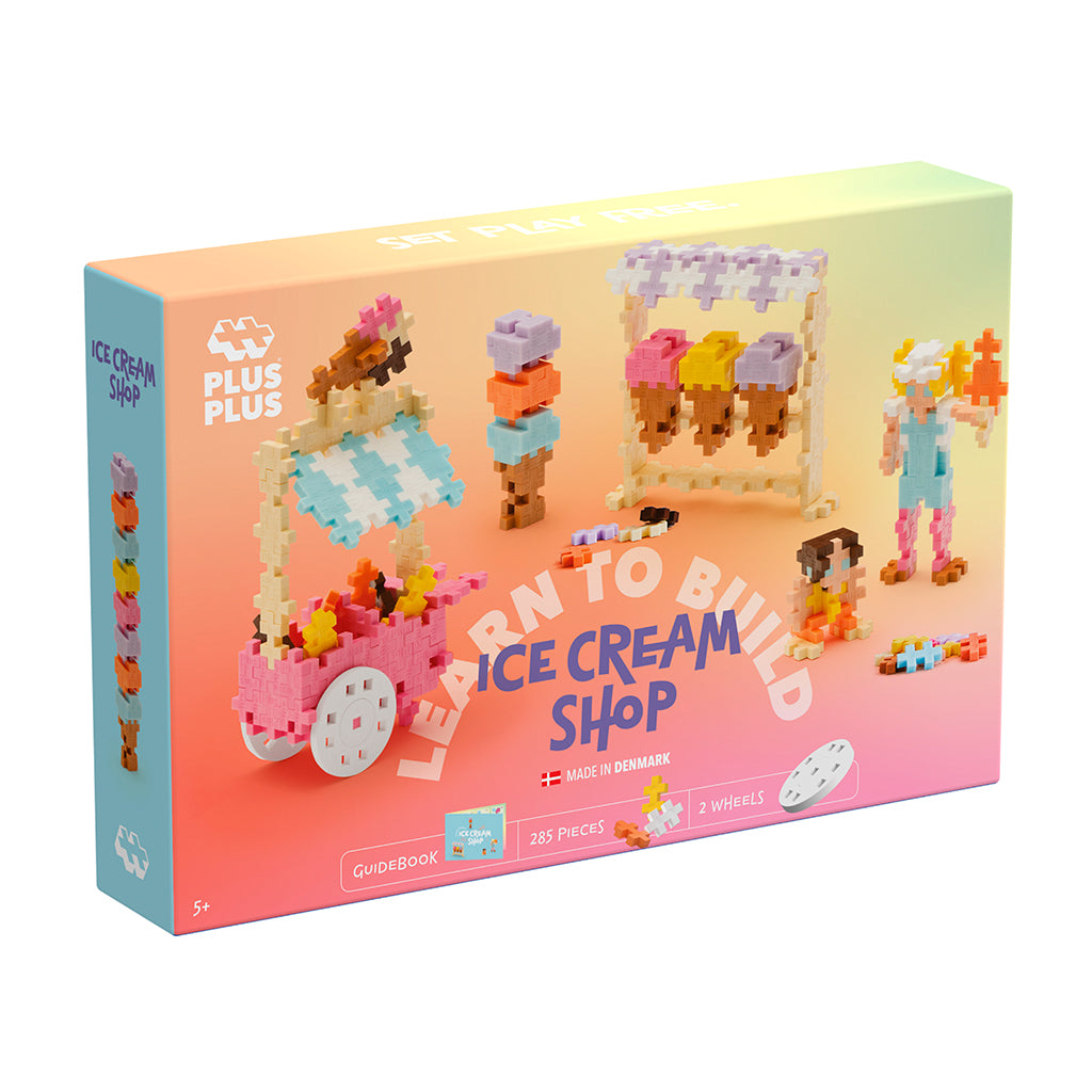 Plus-Plus Ice Cream Shop, 285 Pieces
