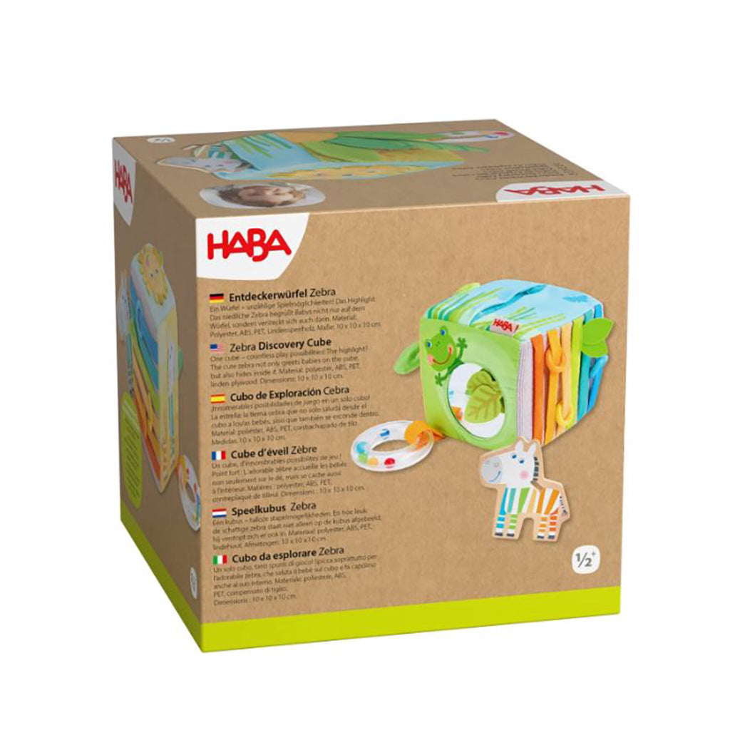 Haba Activity Cube, Zebra