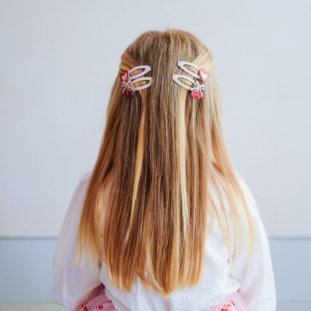 Mimi & Lula 4 Hair Clips – Fancy Cherries