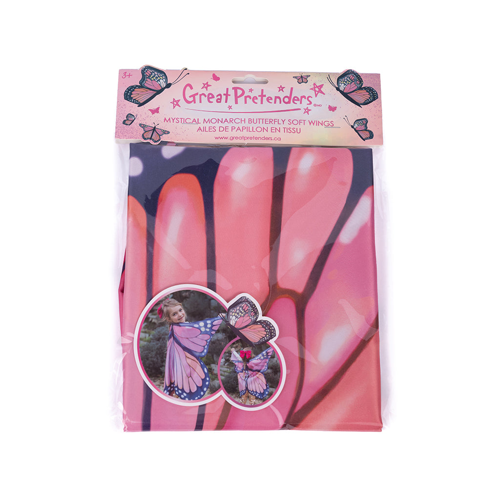 Great Pretenders Dress-Up Costume, Butterfly Wings, Mystical Soft - Ages 4-6 Years