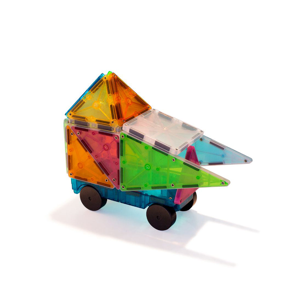 Magna-Tiles Grand Prix Frost, 50 Pieces