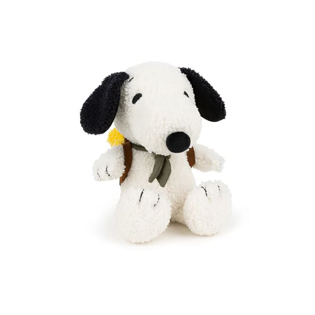 Snoopy Plush with Woodstock in Backpack, 20 cm