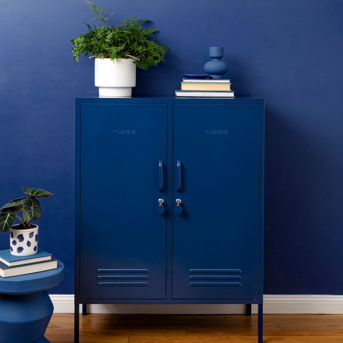 Mustard Made The Midi Cabinet, Navy