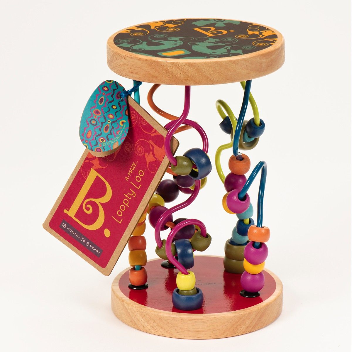 B Toys a-maze Loopty loo, perlelabyrint - Fra 18 mdr.
