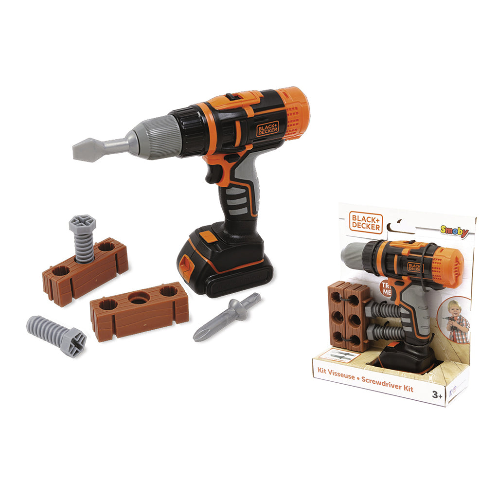 Black & Decker Screwdriver with Accessories