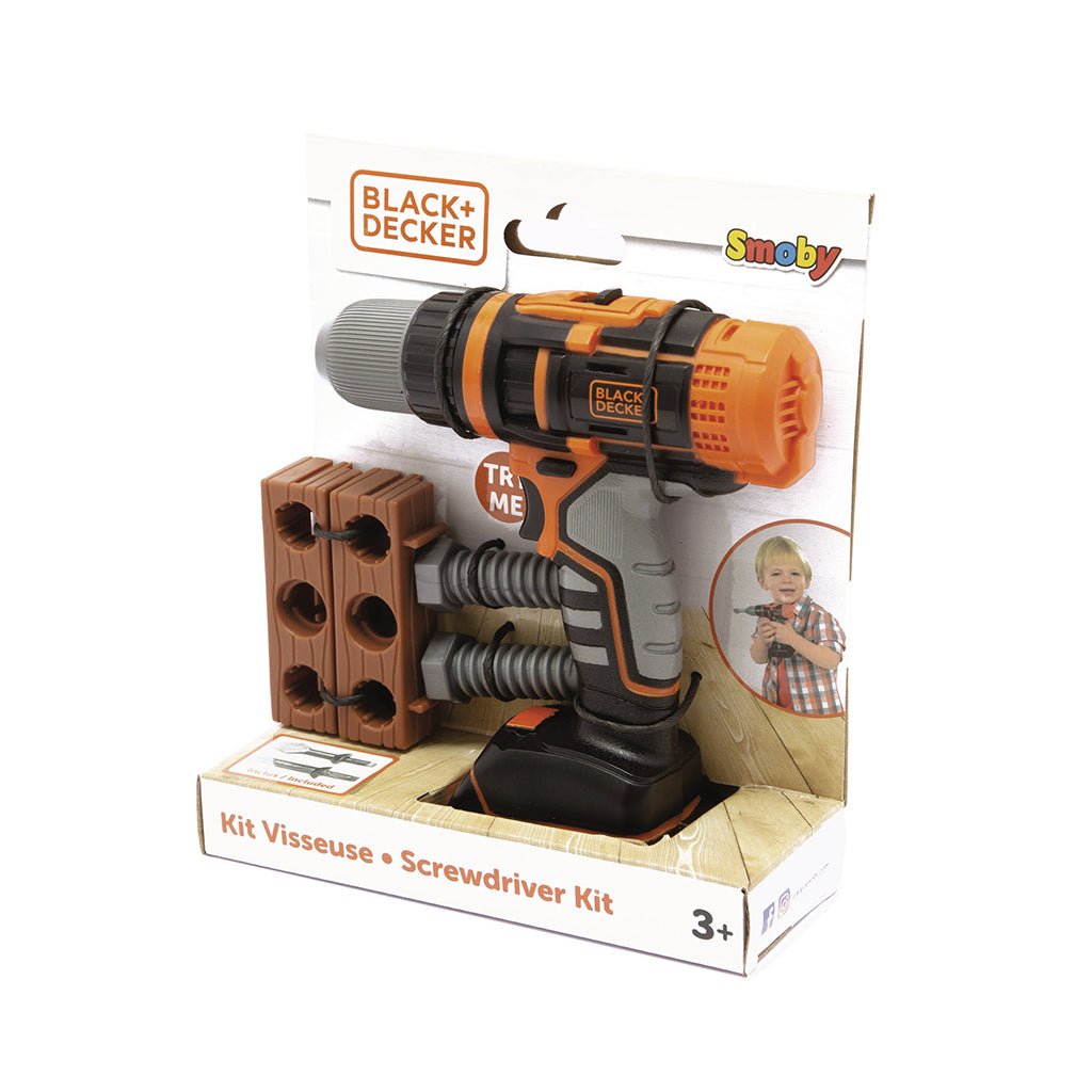 Black & Decker Screwdriver with Accessories