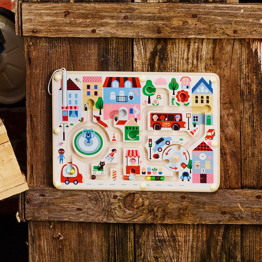 Vilac Labyrinth, Little Town by Ingela P Arrhenius