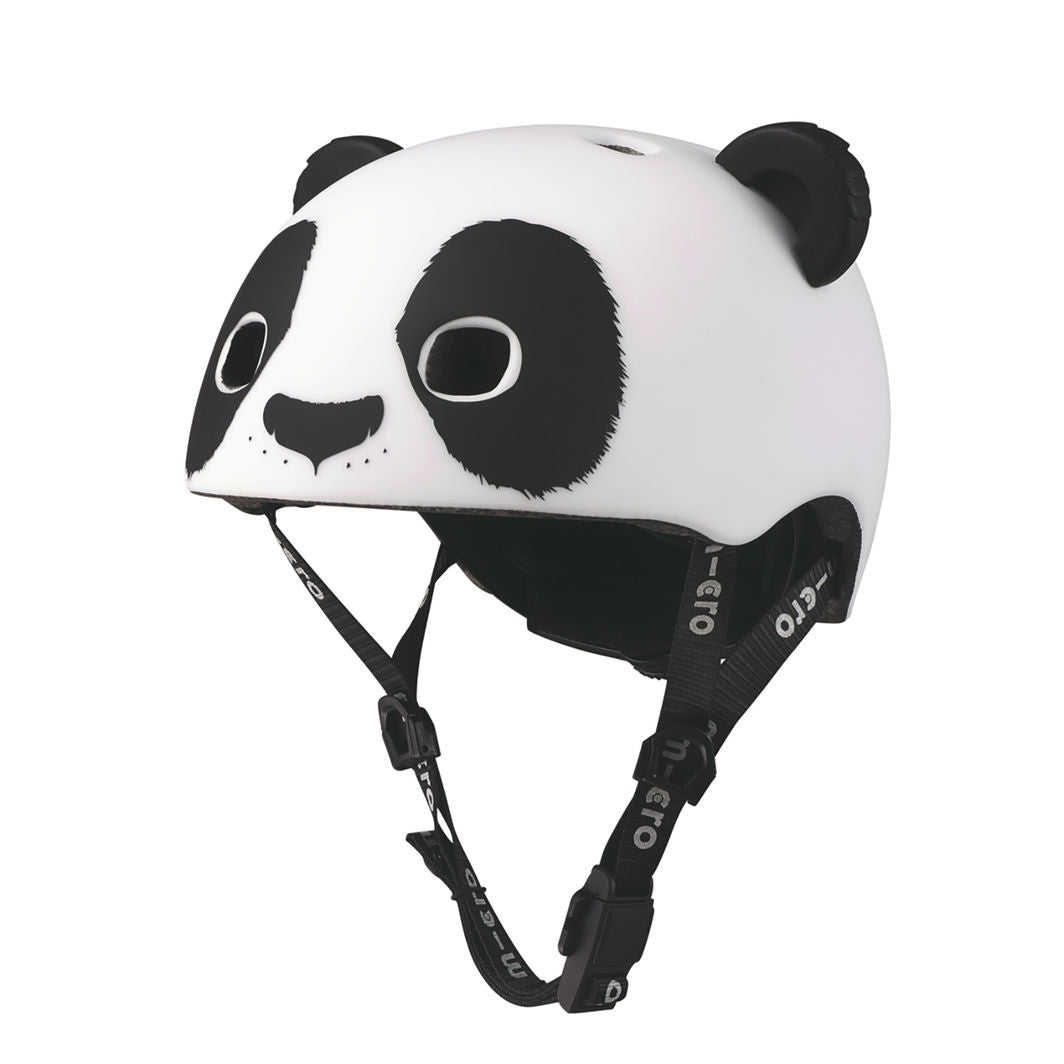 Micro Hjelm 3D Panda, størrelse S 2-5 år