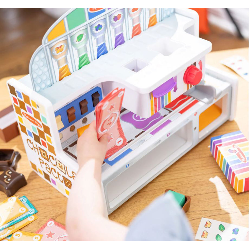 Melissa & Doug legemad i træ, Chokoladefabrik