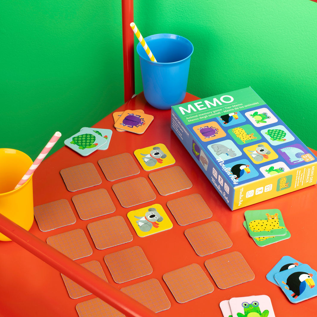 Moulin Roty Game, Animal Memory Game - Les Toupitis