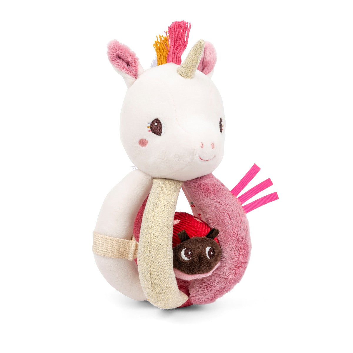 Lilliputiens Baby Toy – Lena Rattle with Handle