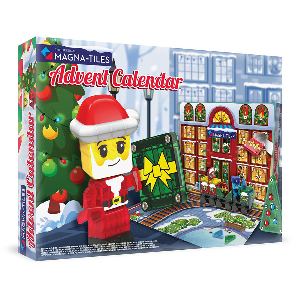 Magna-Tiles Magnetic Building Set, Advent Calendar – Micro Mags