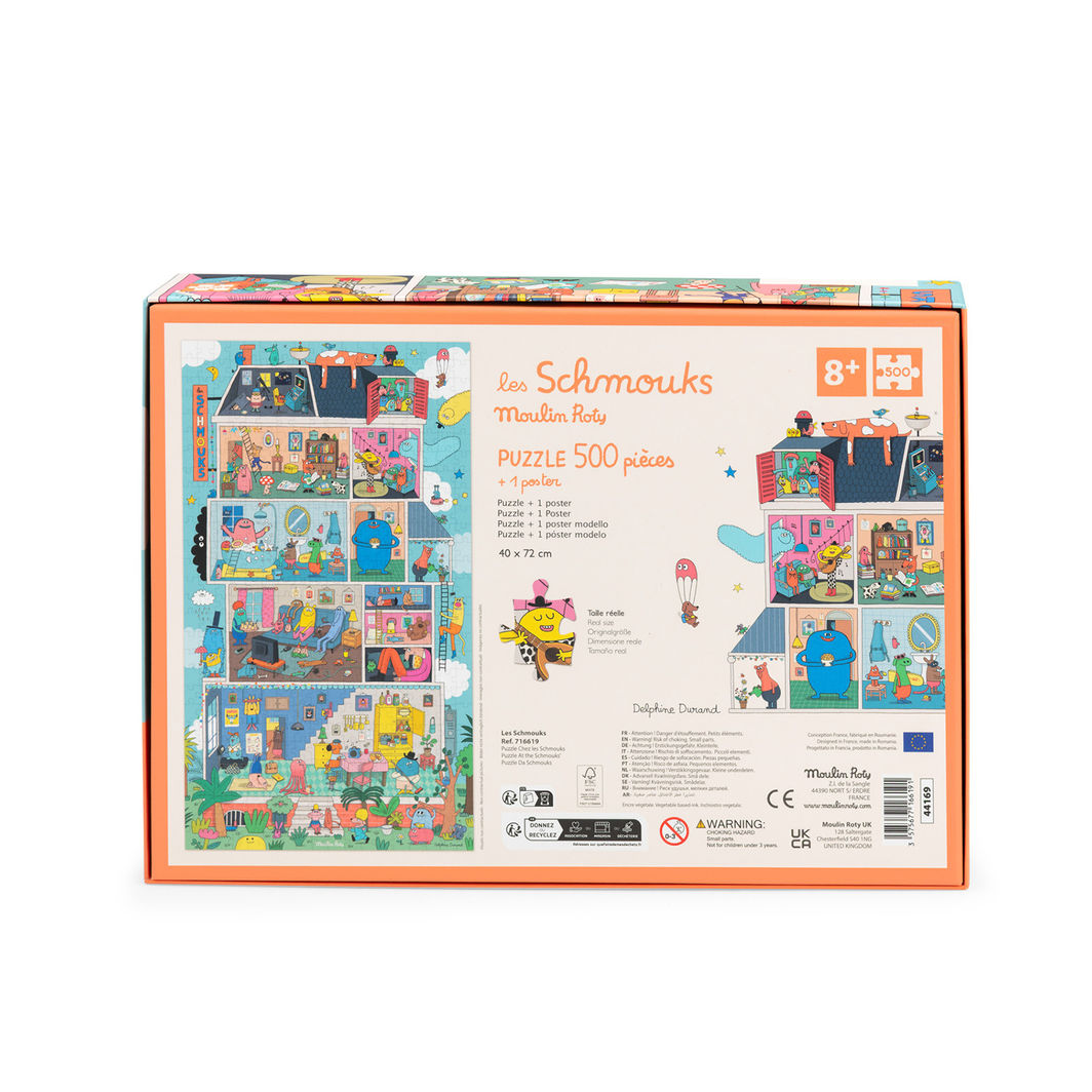 Moulin Roty Jigsaw Puzzle, 500 pieces – Home of the Schmouks