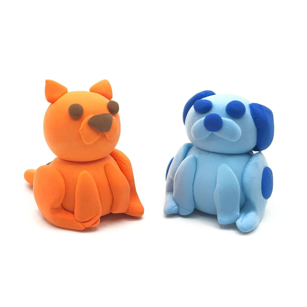 Ooly Self-Hardening Clay - Pet BFFs 4 Colors - Creatibles